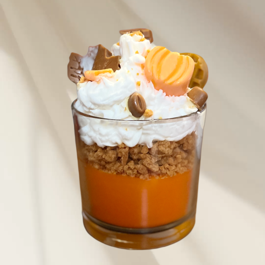 Pumpkin Pecan Waffles Dessert Candle