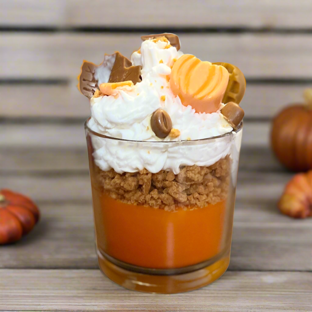 Pumpkin Pecan Waffles Dessert Candle