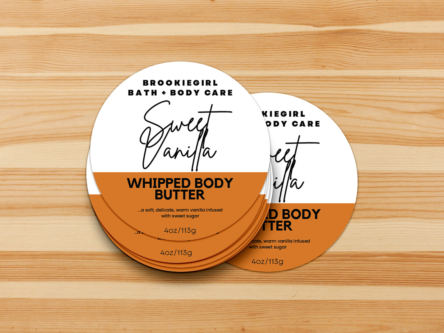 Sweet Vanilla Whipped Body Butter
