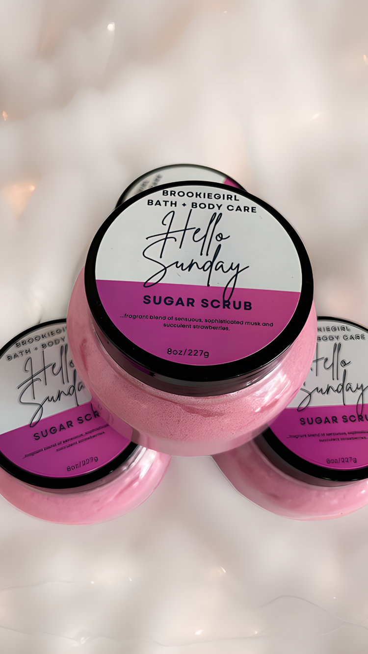 Hello Sunday Sugar Scrub