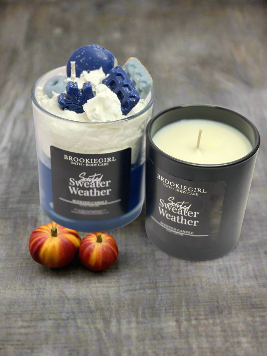 Sweater Weather Dessert Candle