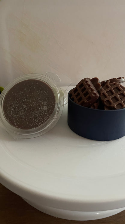 Cafe Mocha Latte Candle Cupcake