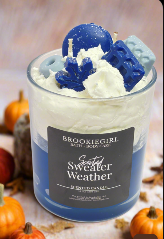 Sweater Weather Dessert Candle