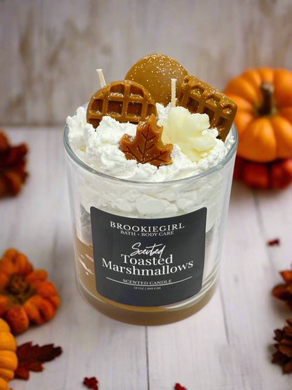 Toasted Marshmallows Dessert Candle