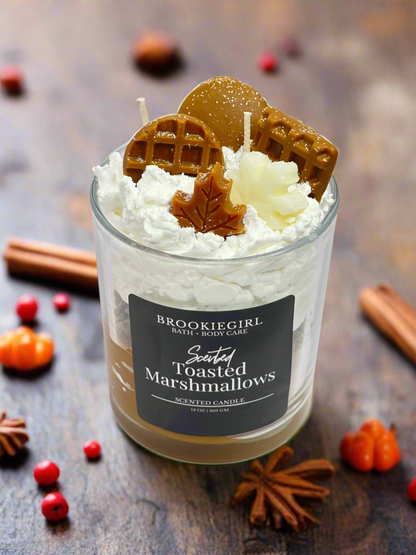 Toasted Marshmallows Dessert Candle