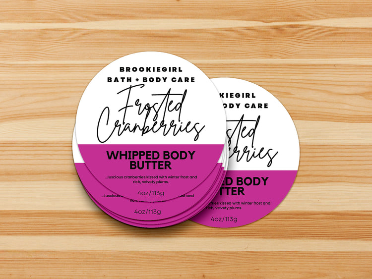 Frosted Cranberries Whipped Body Butter