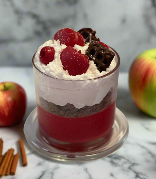 Apple Cinnamon Crumble Dessert Candle