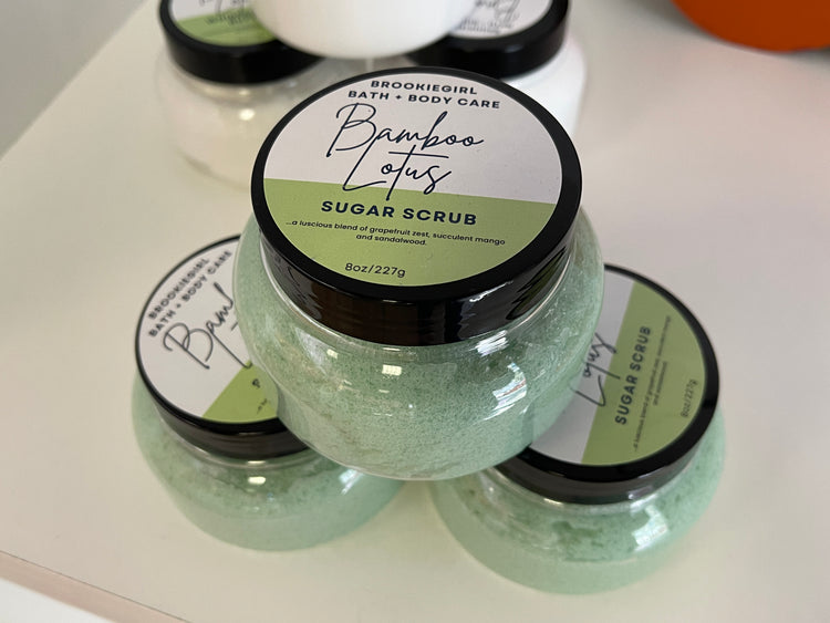 Bamboo Lotus Sugar Scrub