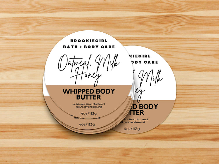 Oatmeal Milk & Honey Whipped Body Butter