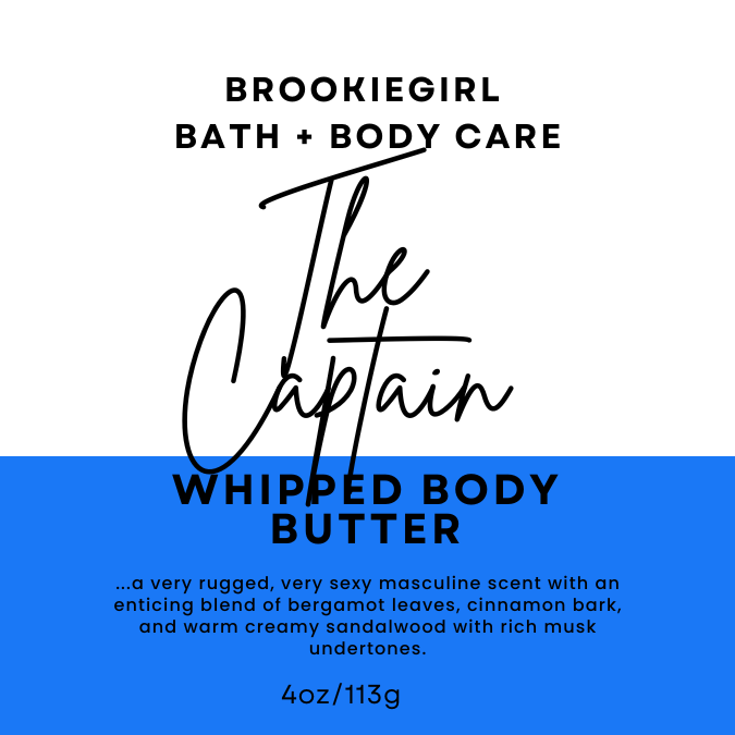 The Captain Whipped Body Butter